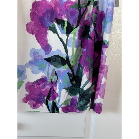 NWT Women's London Times Sleeveless Shift Mini Dress Size 16 - Picture 5 of 10